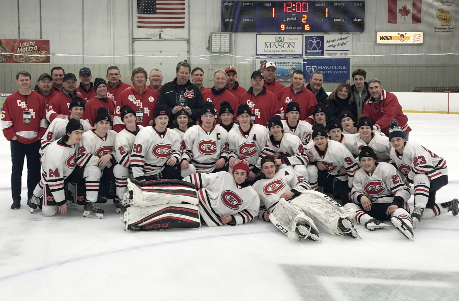 Sun Prairie at Chi-Hi boys hockey 1-19-19